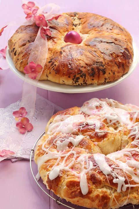 ΠΑΣΧΑΛΙΝΑ ΤΣΟΥΡΕΚΙΑ ΜΕ ΓΙΑΟΥΡΤΙ ΤΗΣ ΑΛΕΞΙΑΣ vefa alexiadou cookbooks & blog vefaalexiadou.gr/