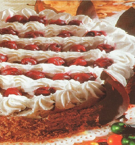 Τούρτα Black Forest της Βέφας Μπλάκ Φόρεστ Vefa & Alexia Alexiadou Best of the World Gourmsand Awards Βέφα Αλεξιάδου Vefaalexiadou.gr Cookbooks and Blog