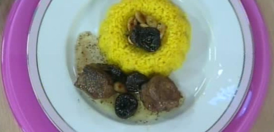 Mosxaraki me Damaskina & Amygdala tis Vefas Aleksiadou